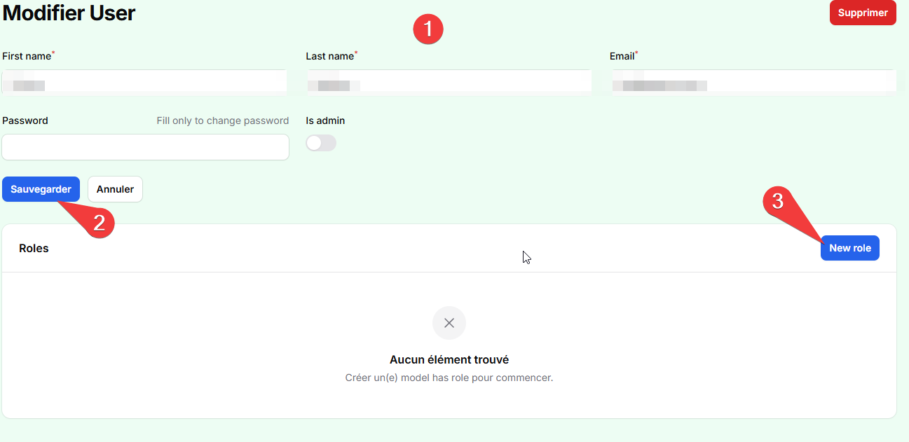 The User Creation Form