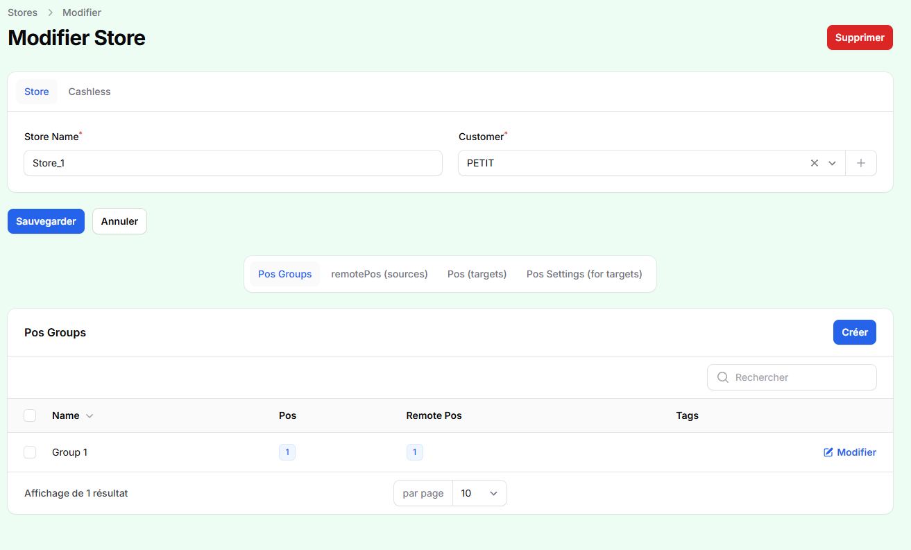 The Store Page